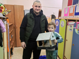 Акция «Ты пернатым помоги – им кормушку смастери!» Акция «Ты пернатым помоги – им кормушку смастери!».